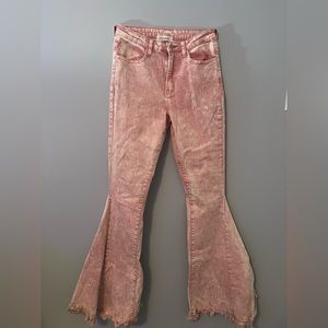 Lilymaes pink flare jeans